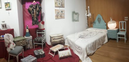 Exposición de manualidades de la zona Rural