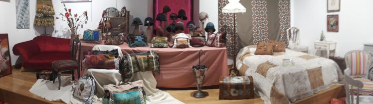 Exposición de manualidades de la zona Rural